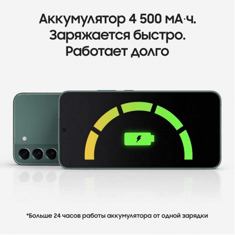 Смартфон Samsung Galaxy S22+ S906B 256Gb Green - фото 9
