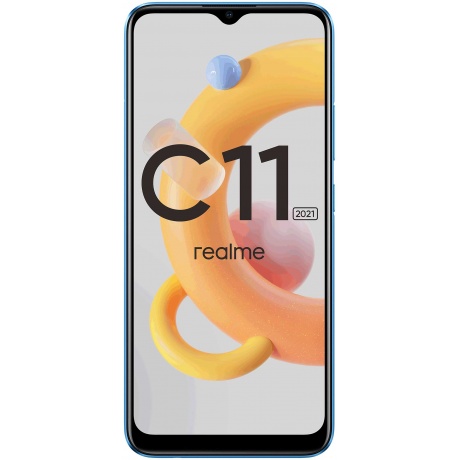 Смартфон Realme C11 2021 64Gb Cиний - фото 2