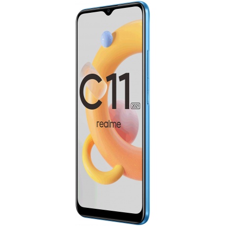 Смартфон Realme C11 2021 64Gb Cиний - фото 5