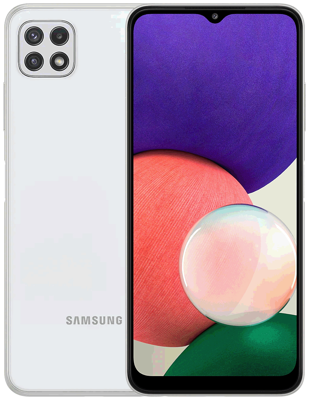 Смартфон Samsung Galaxy A22s 5G SM-A226B 64Gb White, цвет белый SM-A226BZWUSER - фото 1