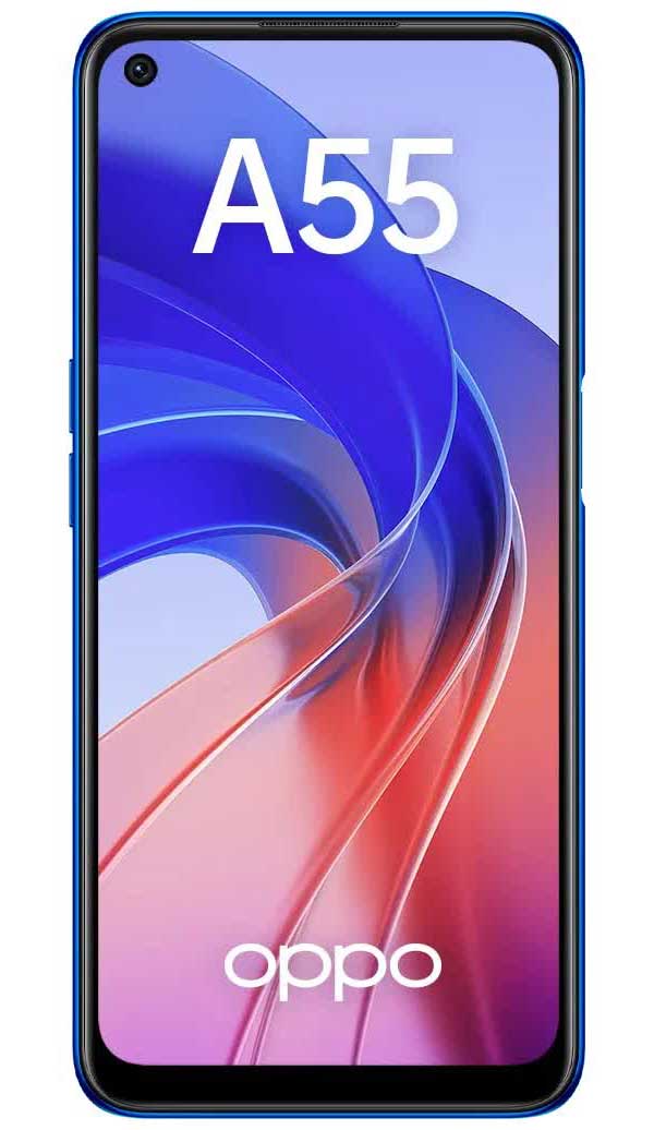 Смартфон Oppo A55 4/64Gb RU Blue - фото 2