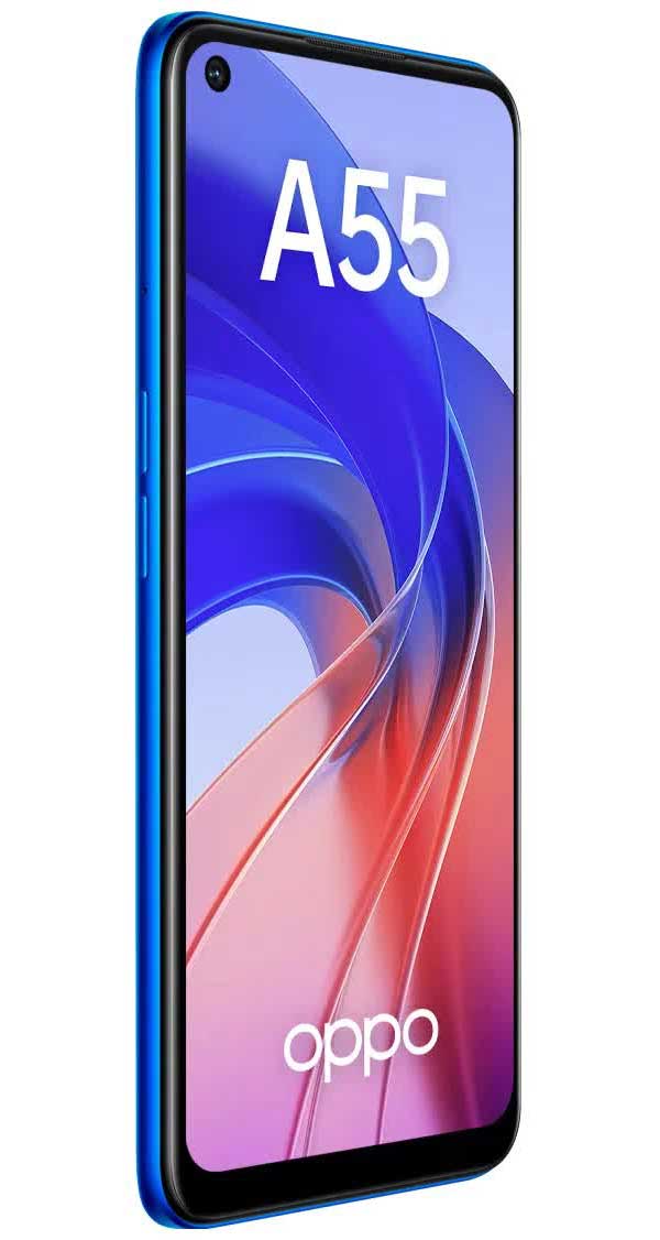 Смартфон Oppo A55 4/64Gb RU Blue - фото 5