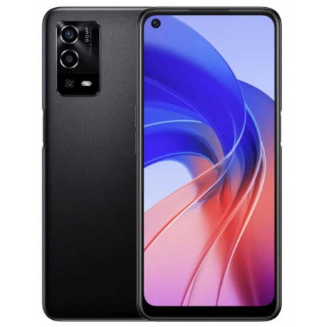 Смартфон Oppo A55 4/64Gb RU Black - фото 1