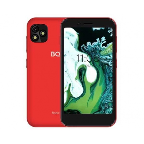 Смартфон BQ 5060L BASIC LTE MAROON RED (2 SIM, ANDROID) - фото 1