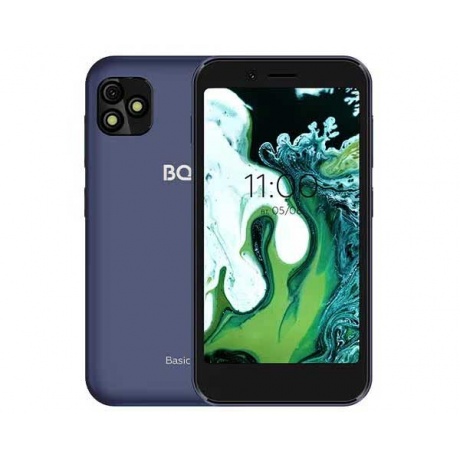 Смартфон BQ 5060L BASIC LTE OCEAN BLUE (2 SIM, ANDROID) - фото 1