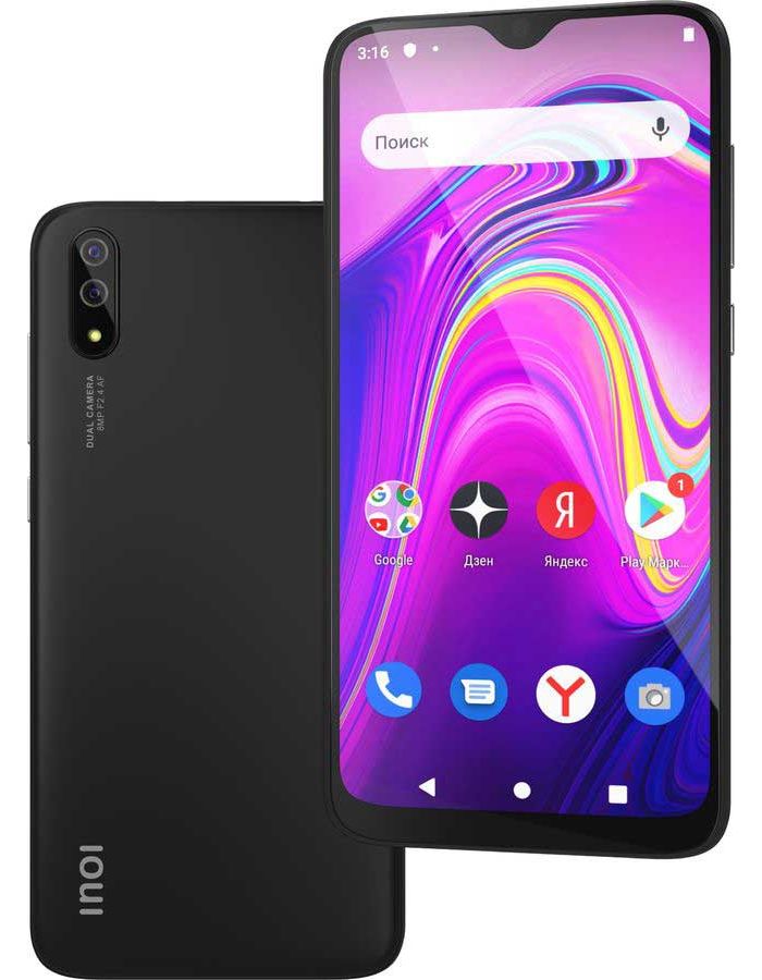 Смартфон Inoi 7 2021 4/64Gb Black – купить в Москве | интернет-магазин ...