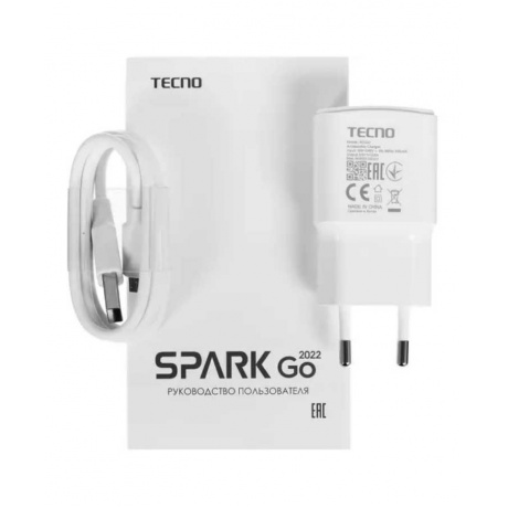 Смартфон Tecno Spark Go 2/32Gb LTE Silver - фото 9