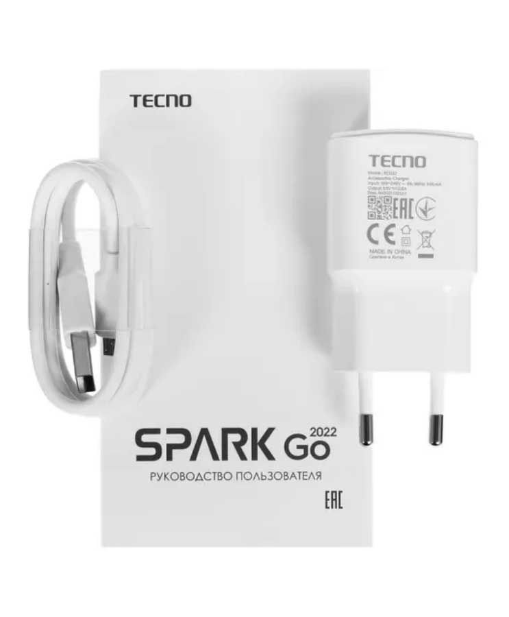 Смартфон Tecno Spark Go 2/32Gb LTE Silver - фото 9