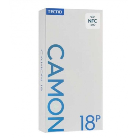 Смартфон TECNO CAMON 18P 8GB+128GB LTE WHITE (2 SIM, ANDROID) - фото 10