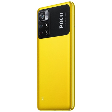 Смартфон Poco M4 Pro 5G 4/64Gb Yellow - фото 6