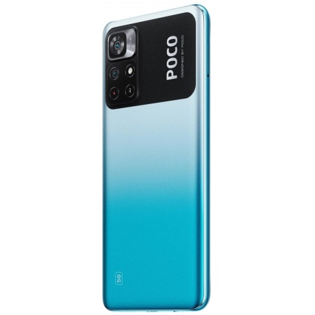 Смартфон Poco M4 Pro 5G 6/128Gb Blue - фото 6