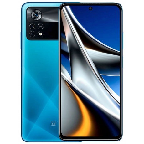 Смартфон Poco X4 Pro 5G 8/256Gb Blue - фото 1