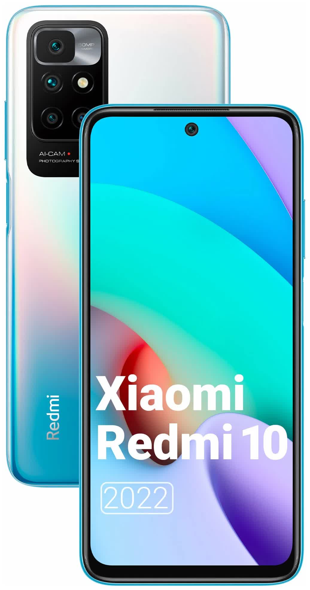 Смартфон Xiaomi Redmi 10 2022 RU 4/64Gb Sea Blue – купить в  Санкт-Петербурге | интернет-магазин KotoFoto.ru