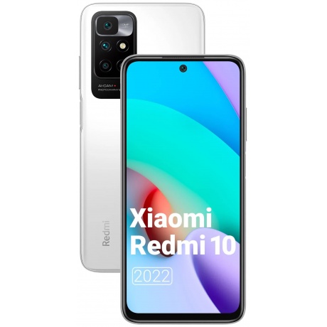Смартфон Xiaomi Redmi 10 2022 RU 4/64Gb Pebble White - фото 8