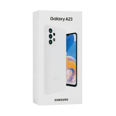 Смартфон Samsung Galaxy A23 4/64Gb (SM-A235FZWUSKZ) White - фото 10