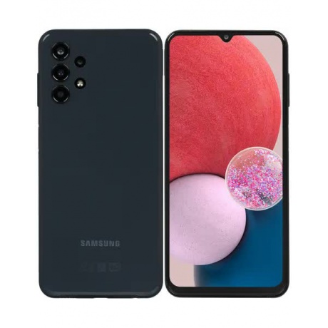 Смартфон Samsung Galaxy A13 4/64Gb (SM-A135FZKVSKZ) Black - фото 1