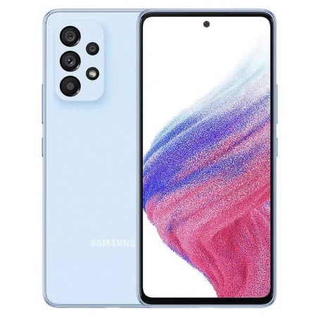 Смартфон Samsung Galaxy A53 6/128Gb (SM-A536ELBDSKZ) Blue - фото 1