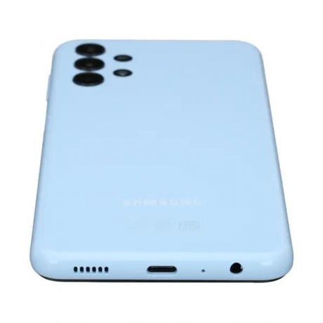 Смартфон Samsung Galaxy A13 4/64Gb (SM-A135FLBVSKZ) Blue - фото 7