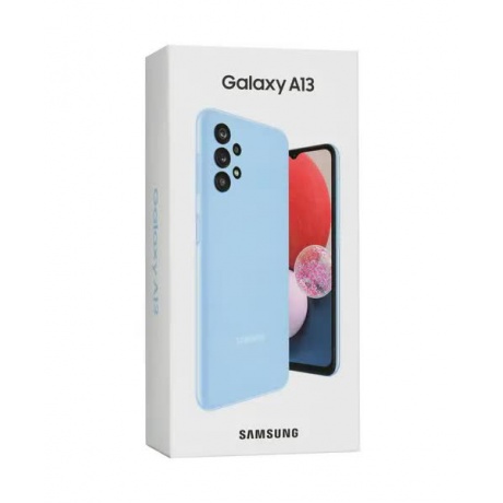 Смартфон Samsung Galaxy A13 4/64Gb (SM-A135FLBVSKZ) Blue - фото 9