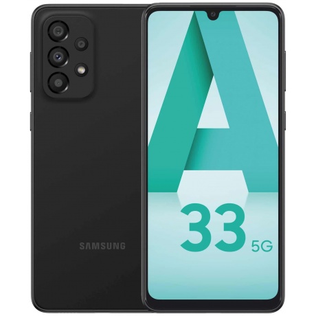 Смартфон Samsung Galaxy A33 6/128Gb (SM-A336BZKGSKZ) Black - фото 1