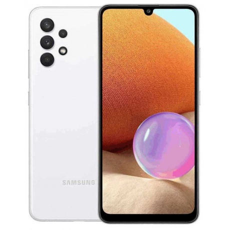 Смартфон Samsung Galaxy A32 A325 6/128Gb Global White - фото 1
