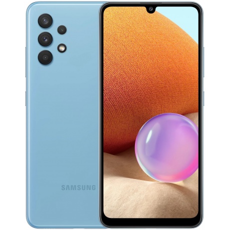 Смартфон Samsung Galaxy A32 6/128Gb (SM-A325FZBHMEB) Blue - фото 1