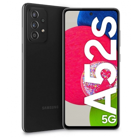 Смартфон Samsung Galaxy A52s A528 8/128Gb 5G Global Black - фото 1