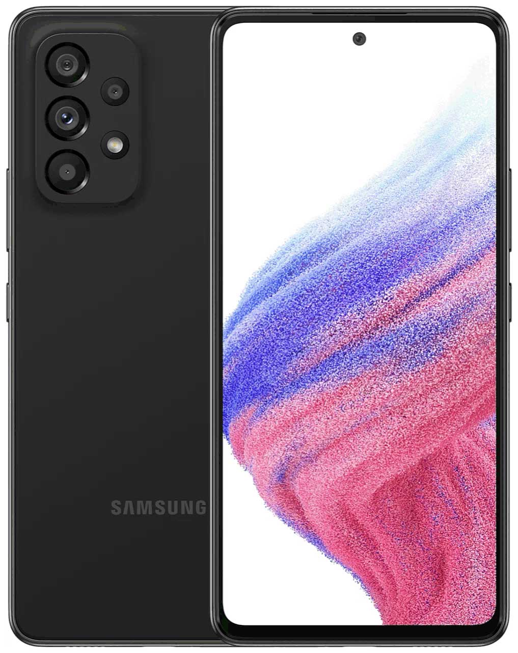 Смартфон Samsung Galaxy A53 A536 8/128Gb 5G EU Black, цвет черный - фото 1