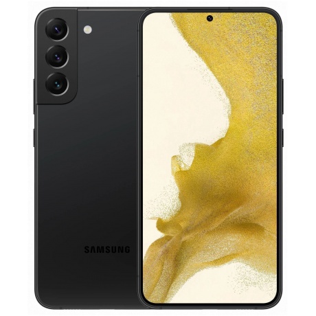 Смартфон Samsung Galaxy S22 8/256Gb (SM-S901EZKGMEA) Black - фото 1