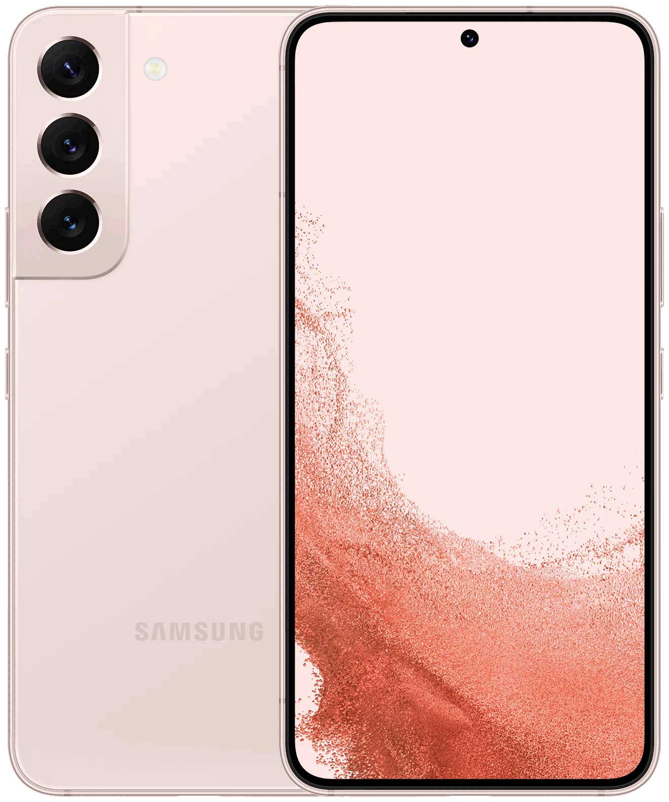 Смартфон Samsung Galaxy S22 S901 8/256Gb EU Pink, цвет розовый - фото 1