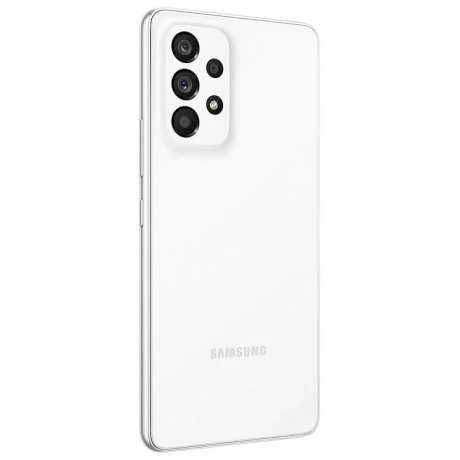 Смартфон Samsung Galaxy A53 6/128Gb (SM-A536EZWDSKZ) White - фото 7