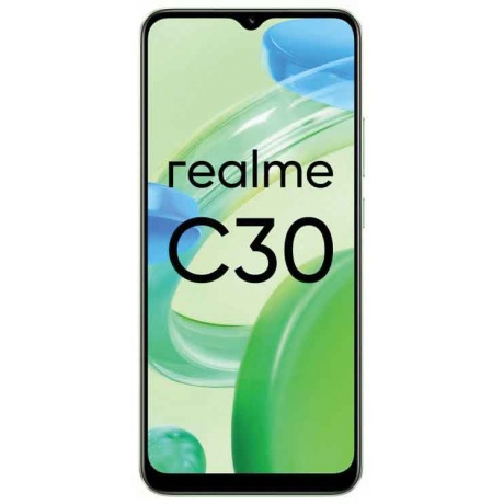 Смартфон Realme C30 2/32Gb Green - фото 3