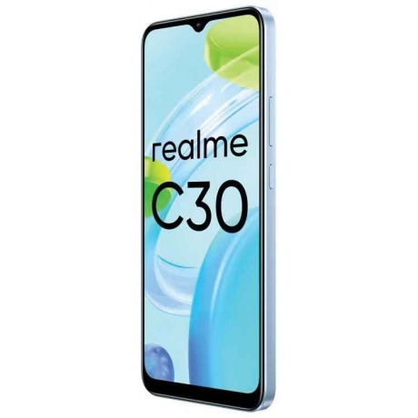 Смартфон Realme C30 4/64Gb Blue - фото 4