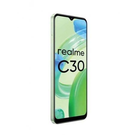 Смартфон Realme C30 4/64Gb Green - фото 2