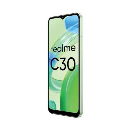 Смартфон Realme C30 4/64Gb Green - фото 4
