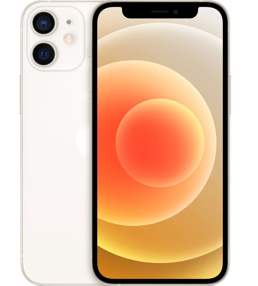 Смартфон Apple iPhone 12 64Gb (MGJ63J/A) EU White, цвет белый MGJ63J/A - фото 1