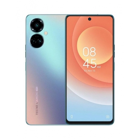Смартфон Tecno Camon 19 Pro 8/128Gb Polar Blue - фото 1