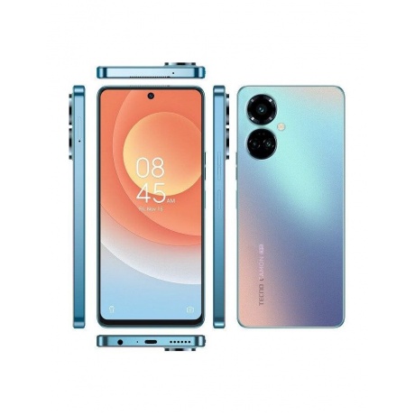 Смартфон Tecno Camon 19 Pro 8/128Gb Polar Blue - фото 8
