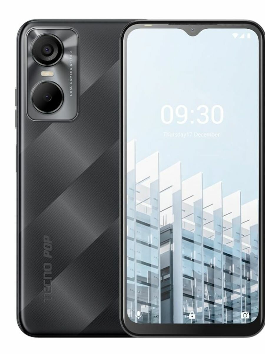 Смартфон Tecno POP 6 Pro 2/32Gb Polar Black