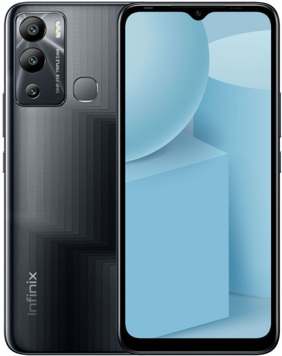 

Смартфон Infinix Hot 12i 4/64Gb Black, Черный