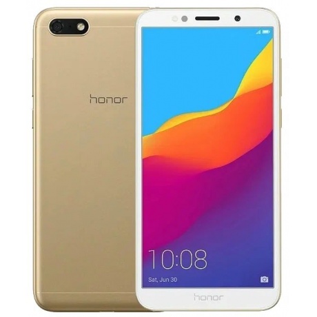 Смартфон Honor 7A LTE Dual sim Gold Хорошее состояние - фото 1