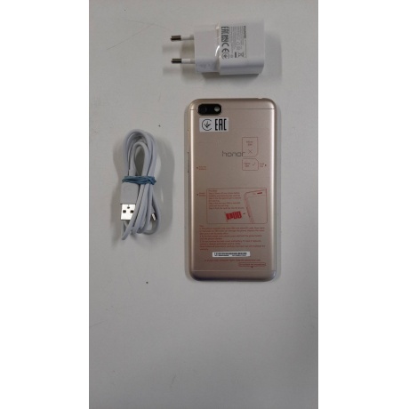Смартфон Honor 7A LTE Dual sim Gold Хорошее состояние - фото 3