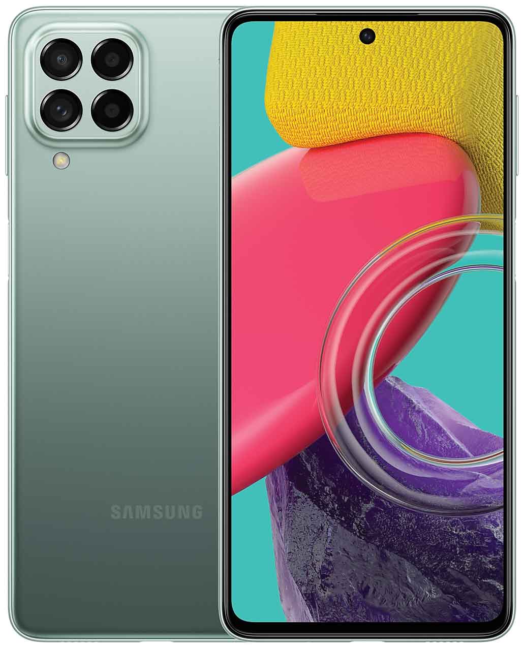 Смартфон Samsung Galaxy M53 M536 8/256Gb (SM-M536BZGHMEA) Green - фото 1