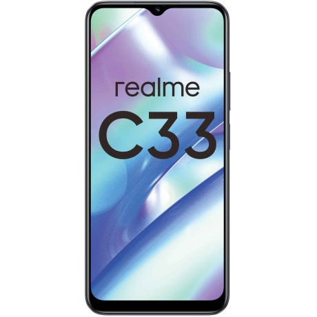 Смартфон Realme C33 4/128Gb Black - фото 7