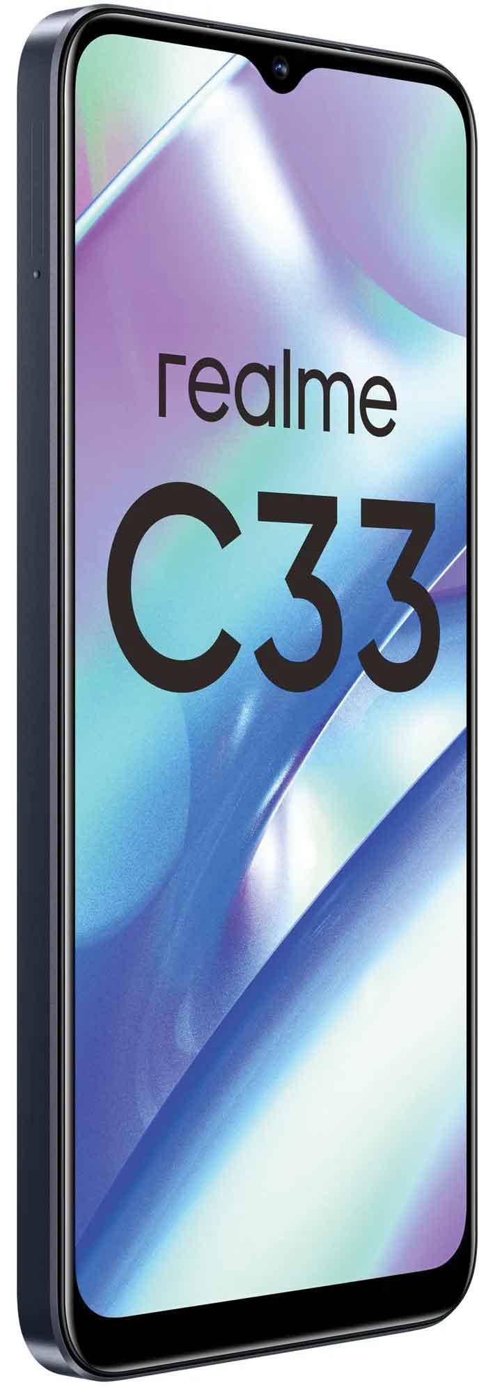 Смартфон Realme C33 4/128Gb Black – купить в Санкт-Петербурге |  интернет-магазин KotoFoto.ru