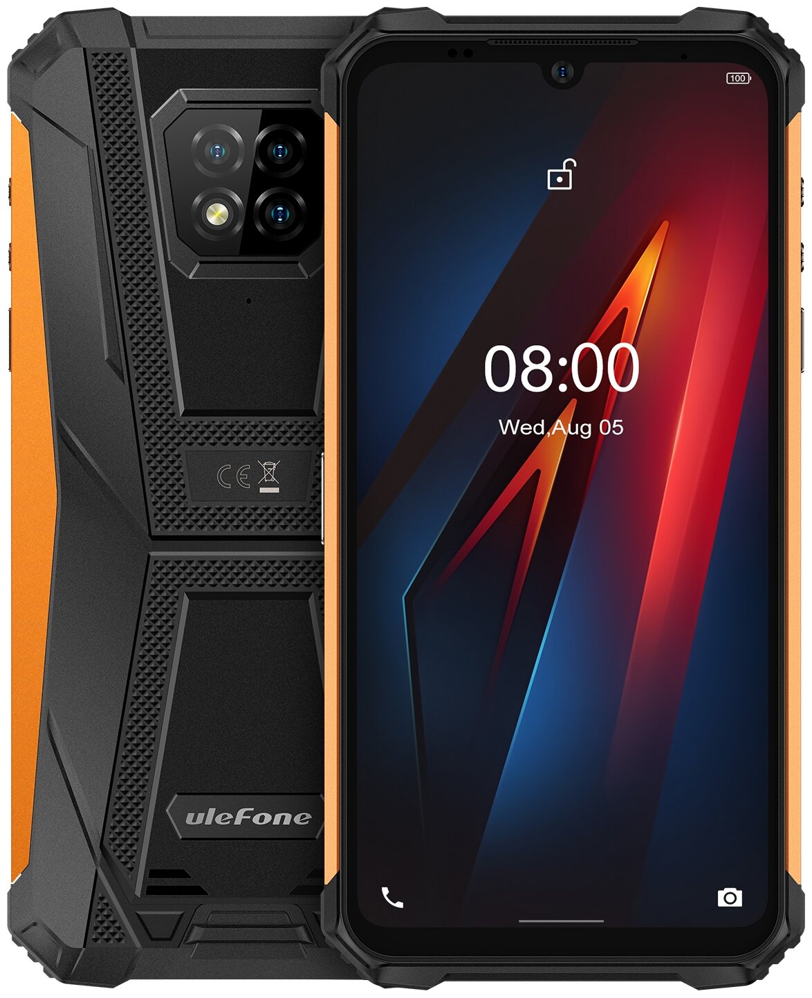 Смартфон Ulefone Armor 8 4/64Gb Orange смартфон ulefone armor x8 4 64gb black