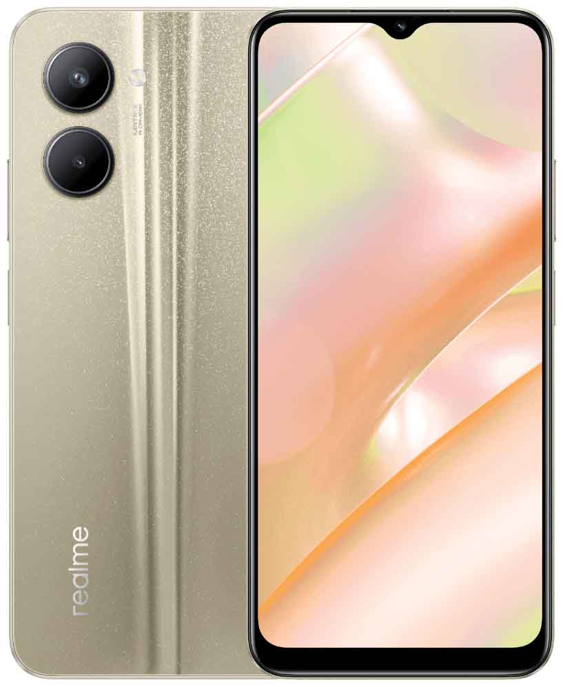 

Смартфон Realme C33 4/64Gb Gold, Золото