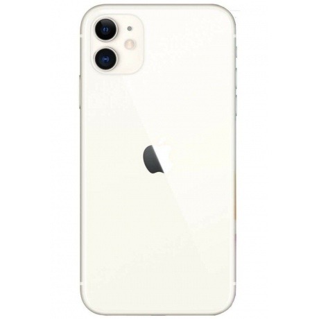Смартфон Apple A2221 iPhone 11 128Gb белый (MHDJ3ZP/A) - фото 4