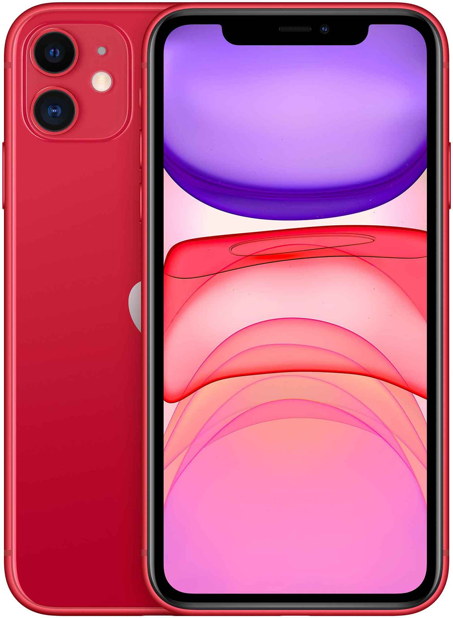 Смартфон Apple A2221 iPhone 11 128Gb красный (MHDK3RM/A) MHDK3RM/A - фото 1