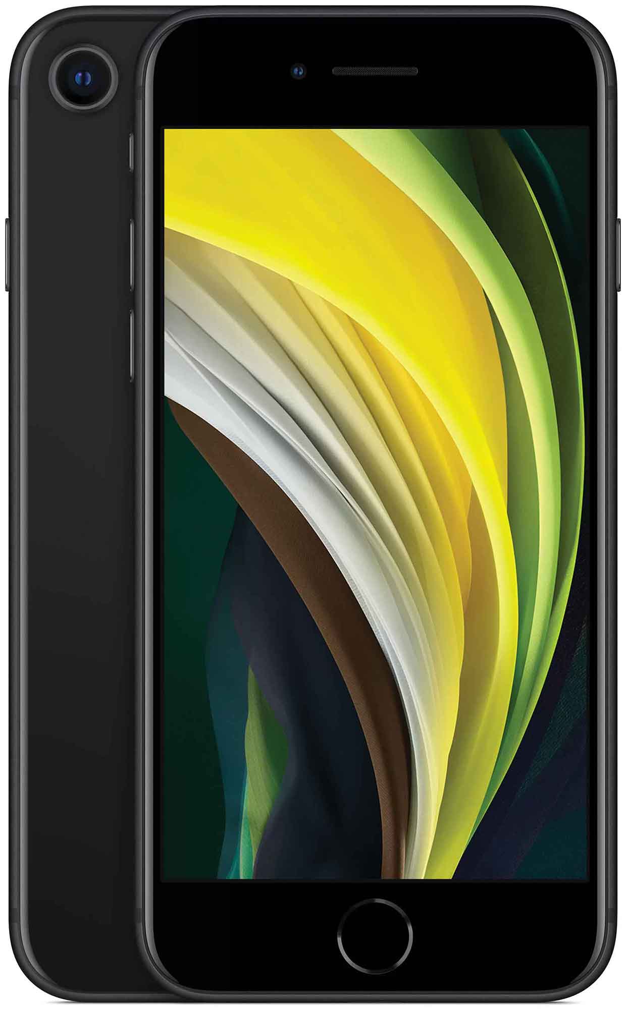 Смартфон Apple A2296 iPhone SE 2 64Gb черный (MHGP3HN/A) MHGP3HN/A - фото 1
